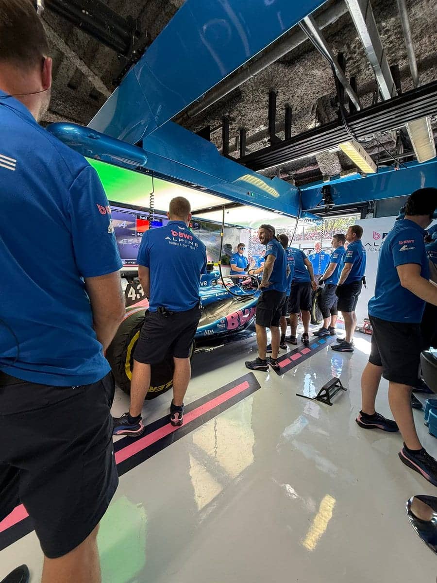 How Alpine's Strategic Slipstream Secured Gasly's Monza Pole