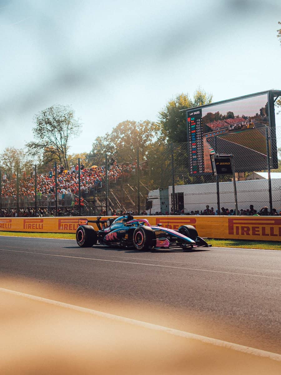 Barilla Turns Monza's Starting Grid into a Culinary Delight