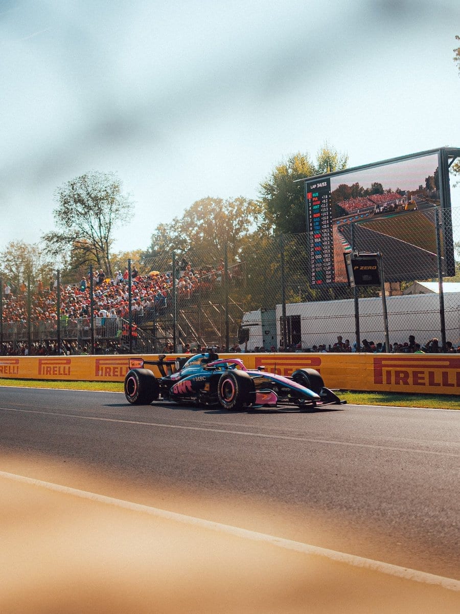 Barilla Turns Monza's Starting Grid into a Culinary Delight