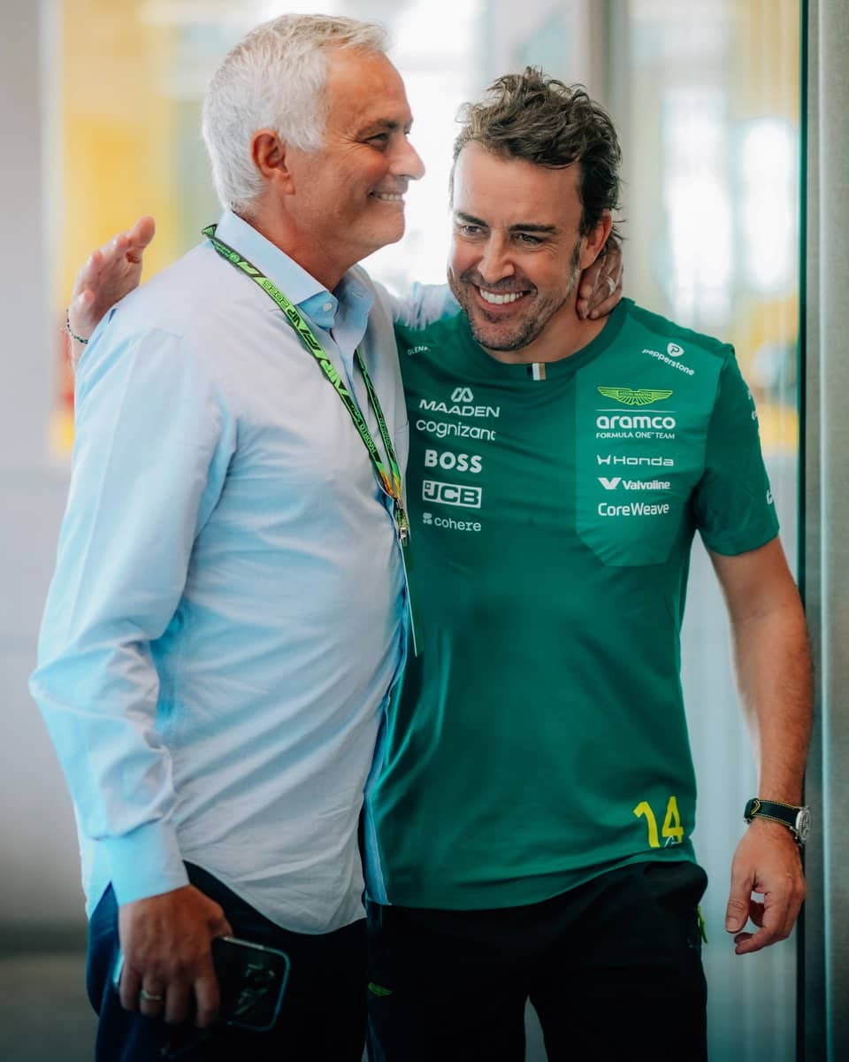José Mourinho on His Passion for F1 and the Intersection with Football