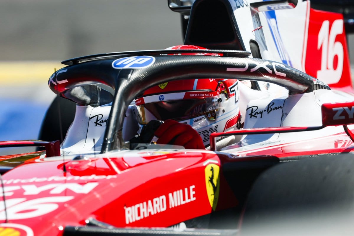 Leclerc Leads Ferrari's Friday Charge at US Grand Prix
