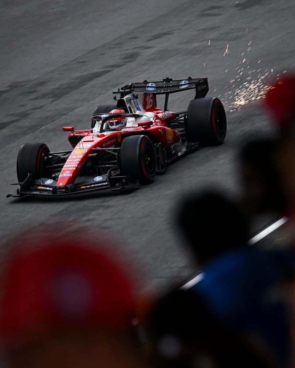 Leclerc Dominates Friday with Double Top in Mexico City FP Sessions