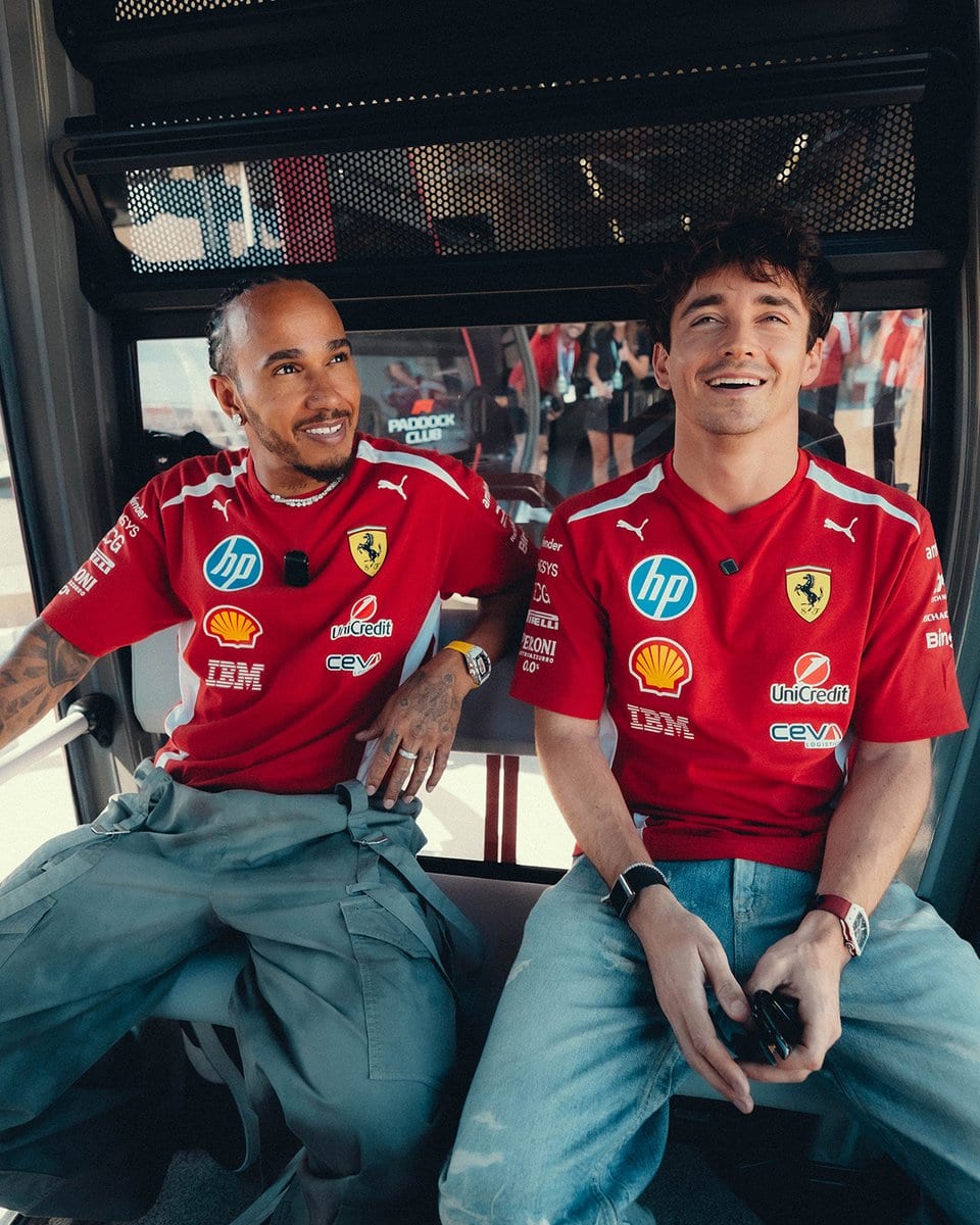 Leclerc Focused on Outpacing Hamilton in Ferrari Showdown