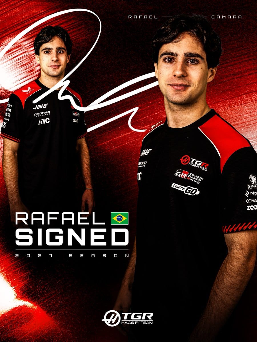 Rafael Camara Chooses Driver Number for Haas Debut in 2027