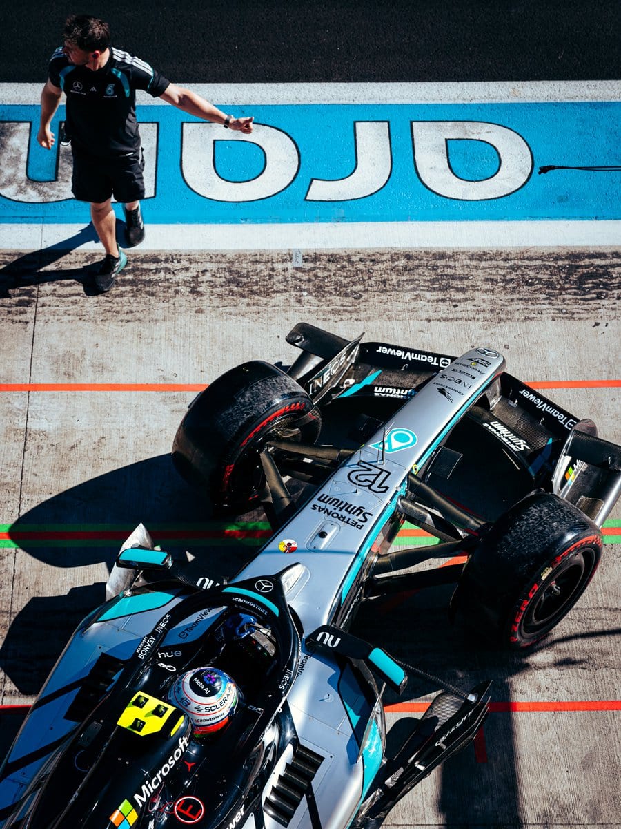 Mercedes Unveils Special Livery for Bahrain Grand Prix at Sepang