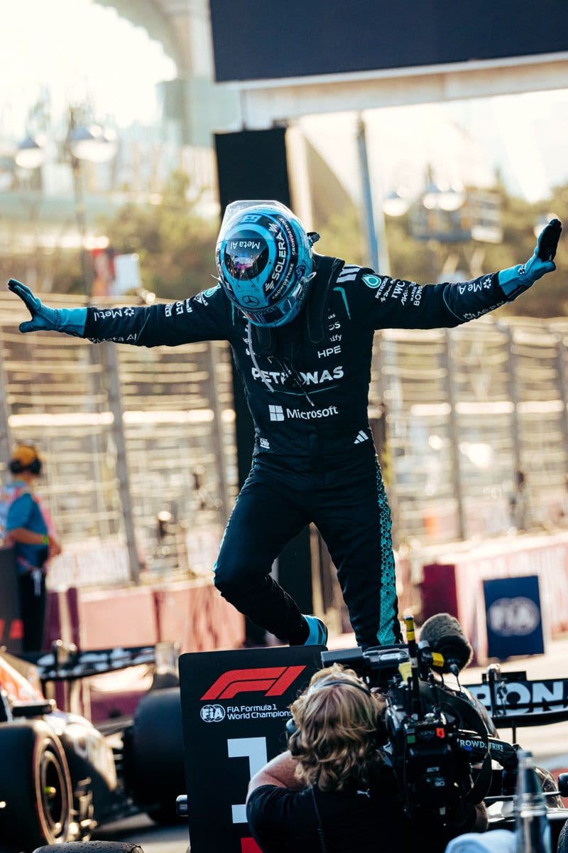 Palmer: The Remarkable Calm of Russell's Baku Triumph