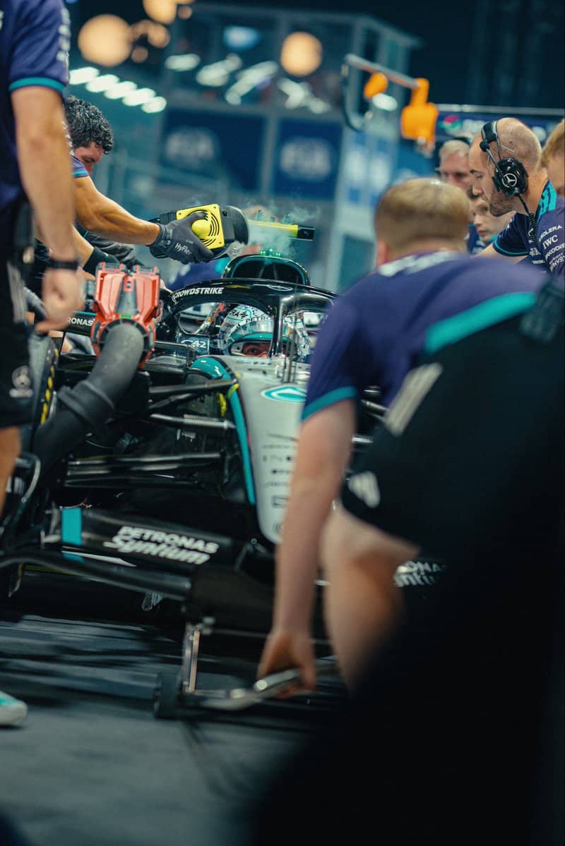 George Russell Puzzles Over Qualifying Setback After Sprint Crash in Singapore