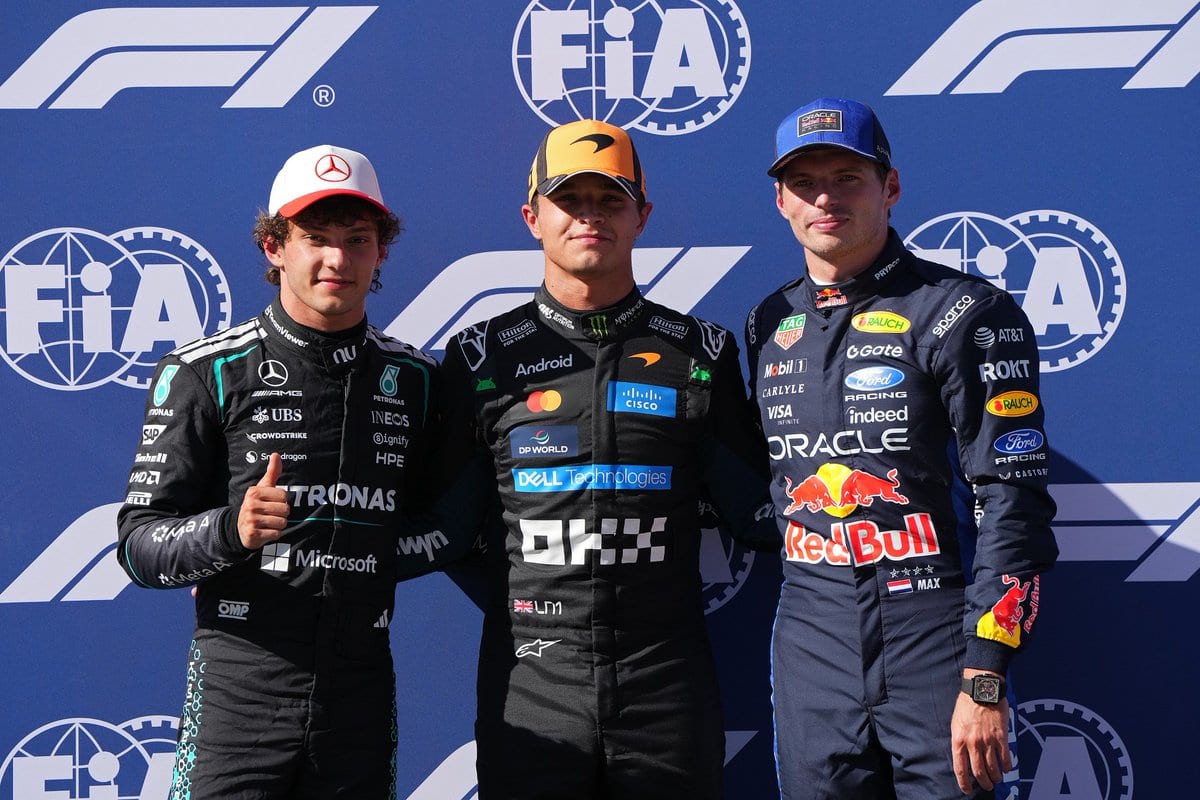 Verstappen Stumped by Missing Pole in Austin; Antonelli Takes Top Spot