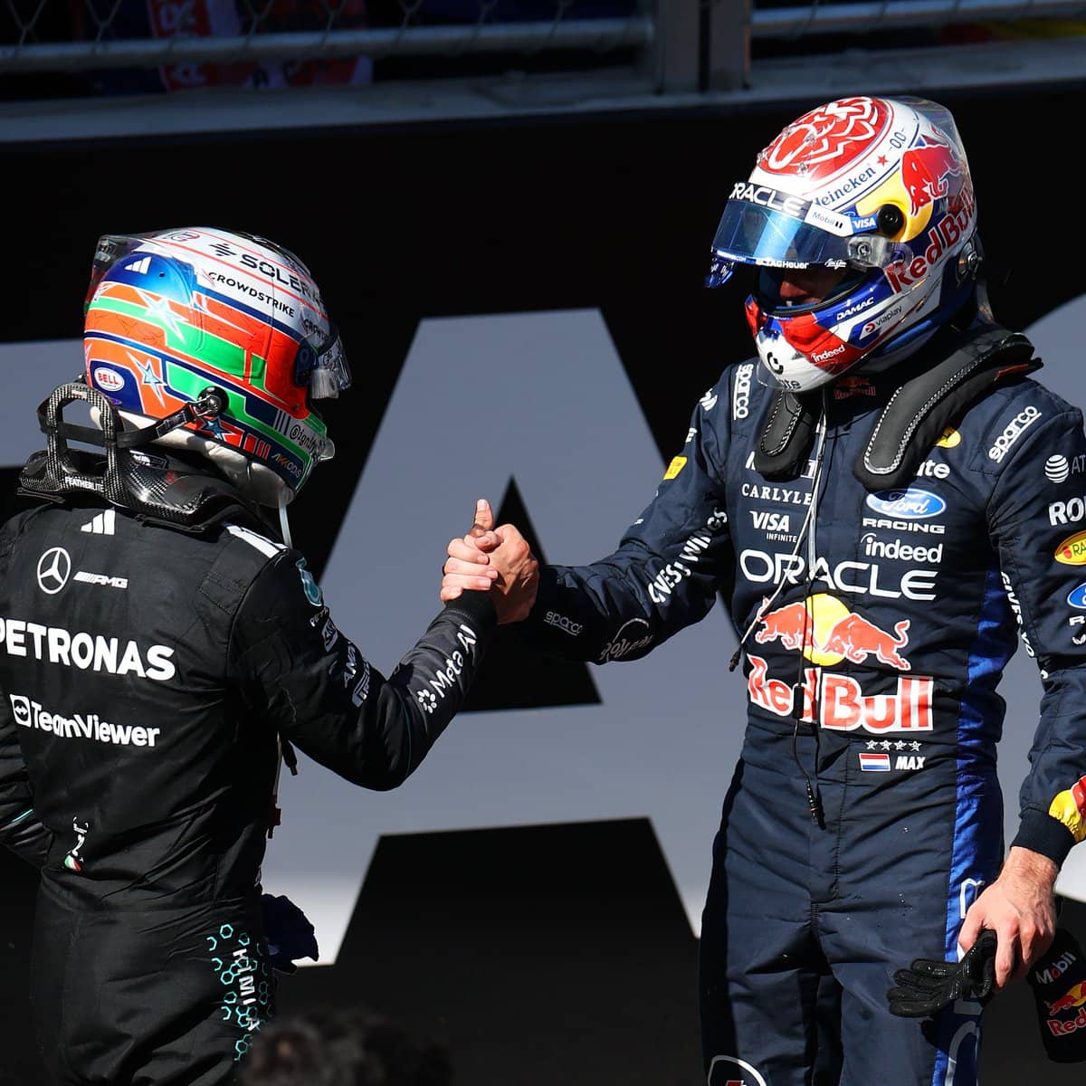 Verstappen Secures Pole for Singapore Sprint, Edges Out Russell